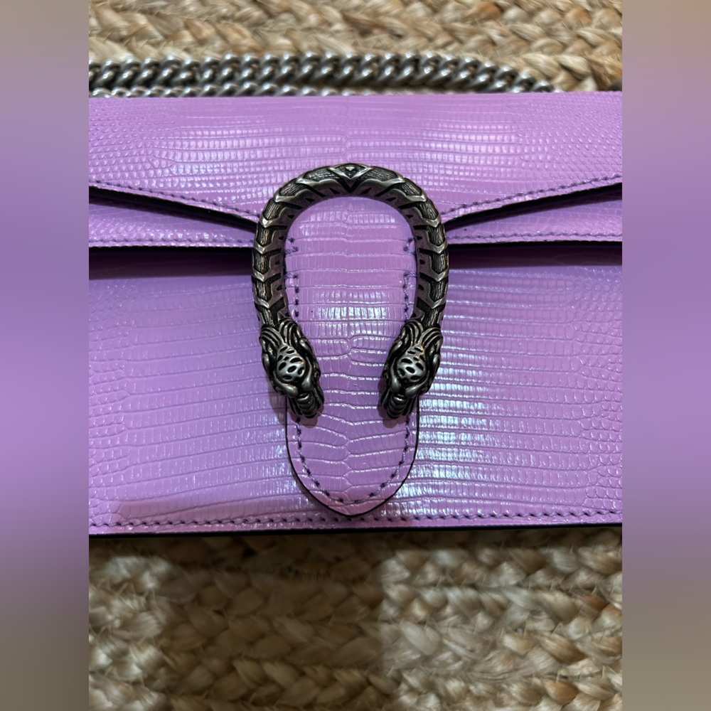 Gucci Dionysus Lizard Small Rectangular Bag - image 4